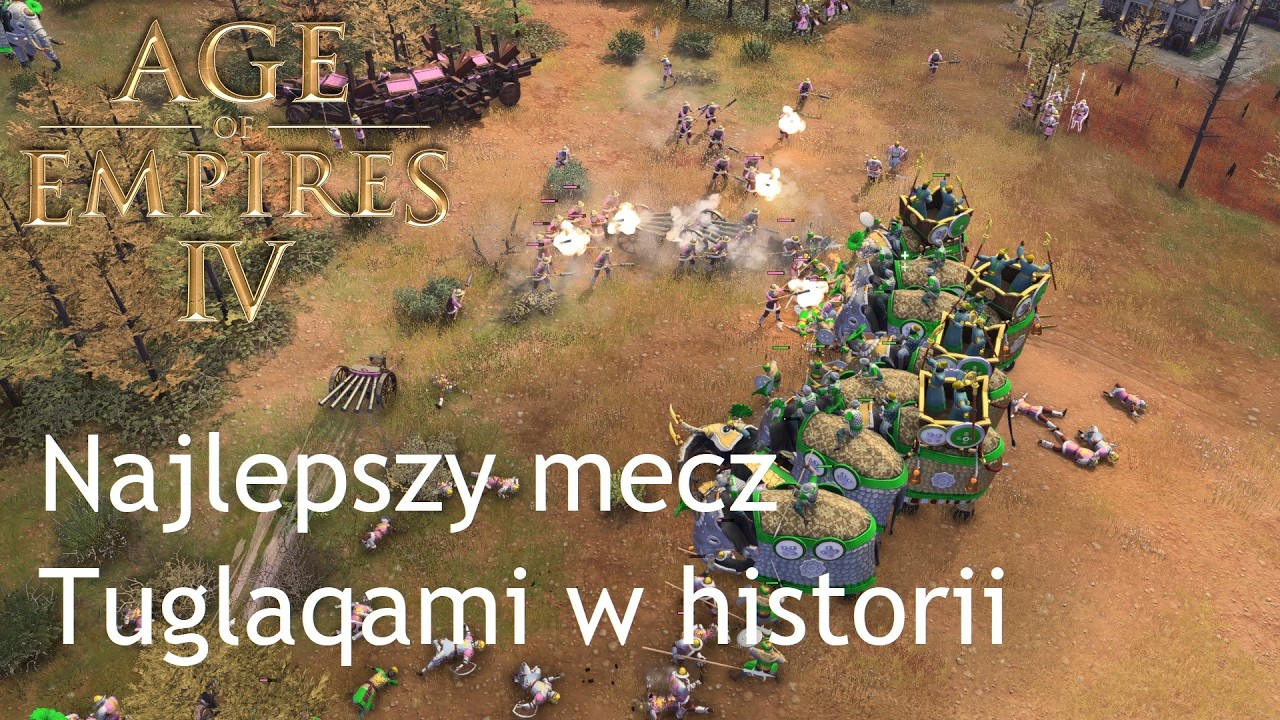 Age of Empires IV rankedy - Najlepszy mecz Tuglaqami w historii
