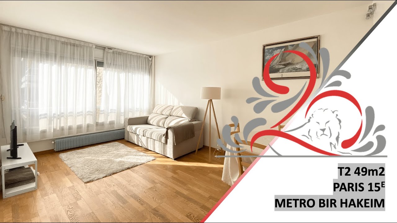 ✨ Appartement T2 - 49m2 - Métro Bir-Hakeim