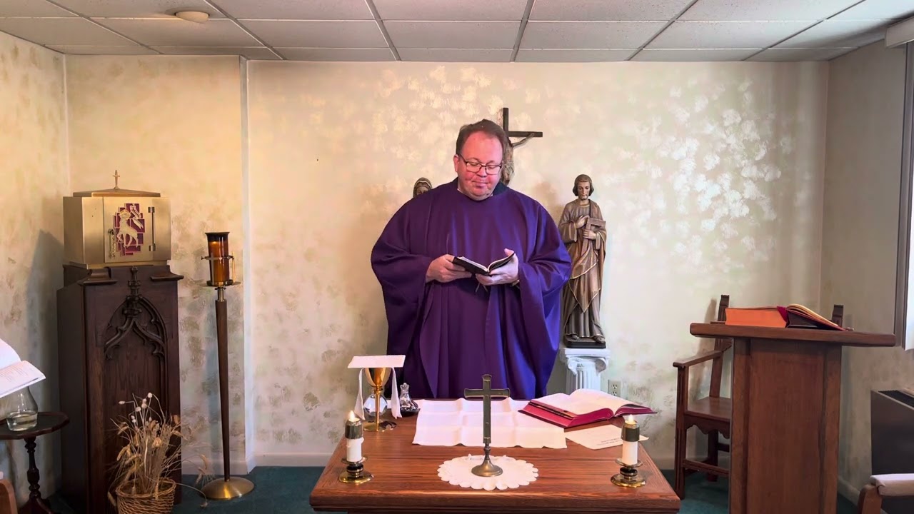 MASS FOR THE SECOND SUNDAY OF ADVENT