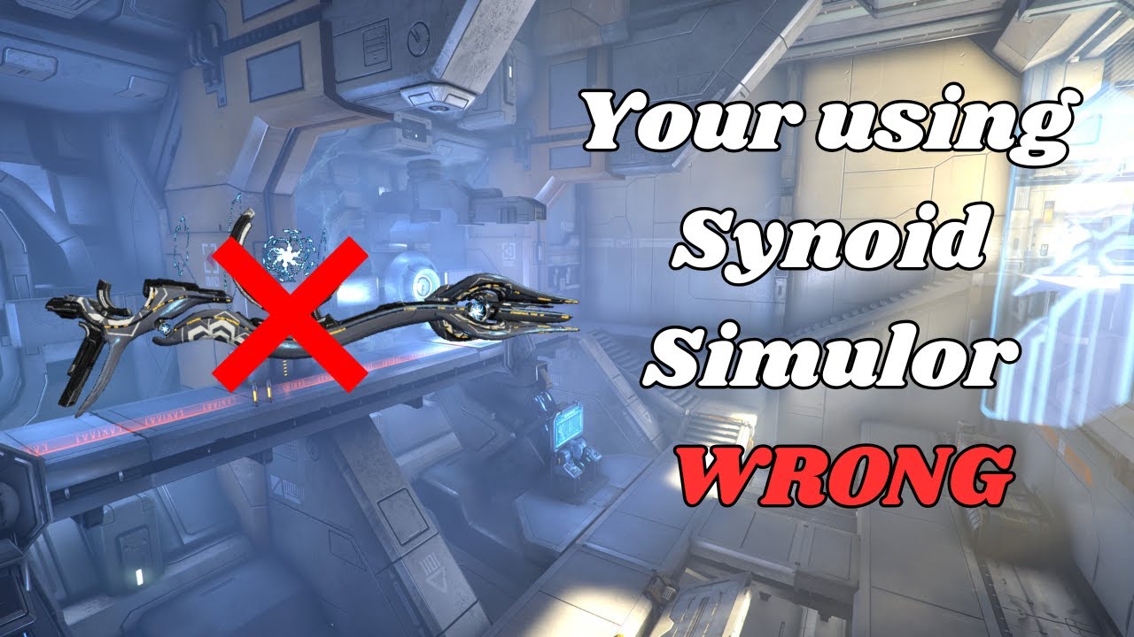 WARFRAME | SYNOID SIMULOR is INSANE but you could be using it WRONG