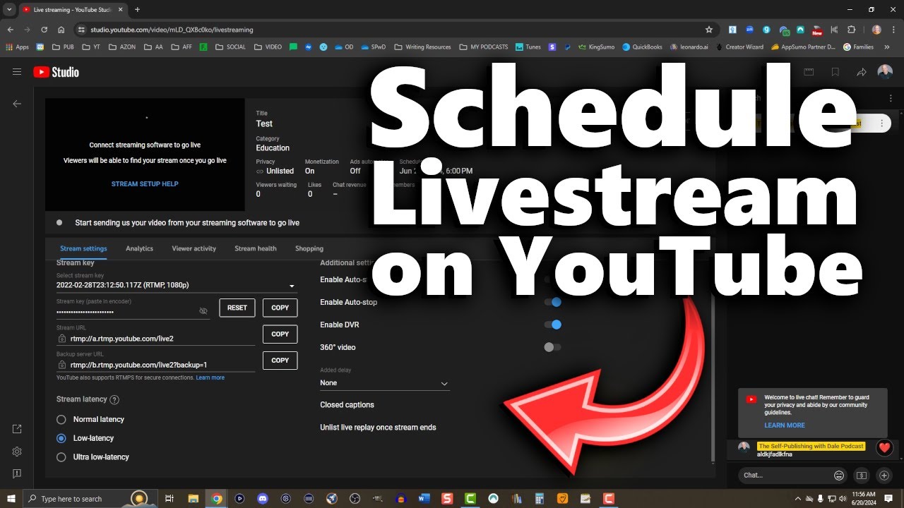 How to Schedule a Livestream on YouTube