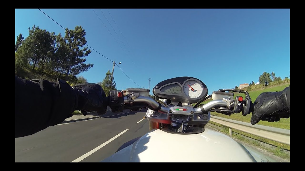 MV Agusta Brutale on road....