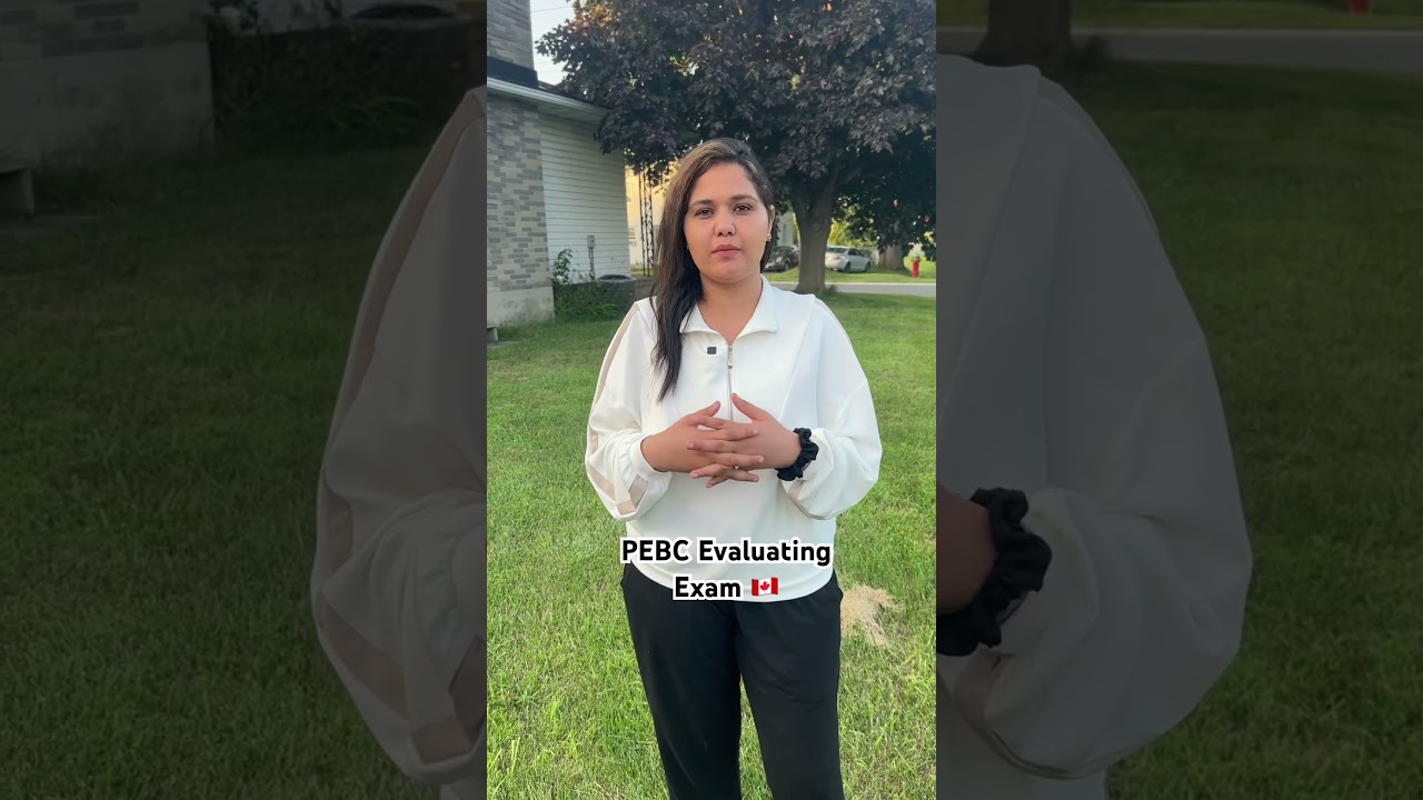PEBC Evaluating exam #pharmacyinternational #pharmacist #canada #internationalstudents #pharmacy
