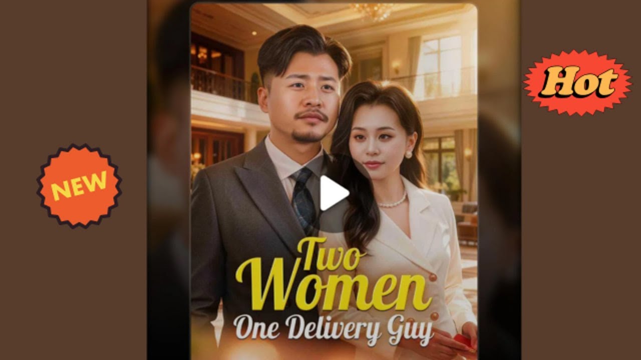 Caught Between Beauties - Two Women, One Delivery Guy