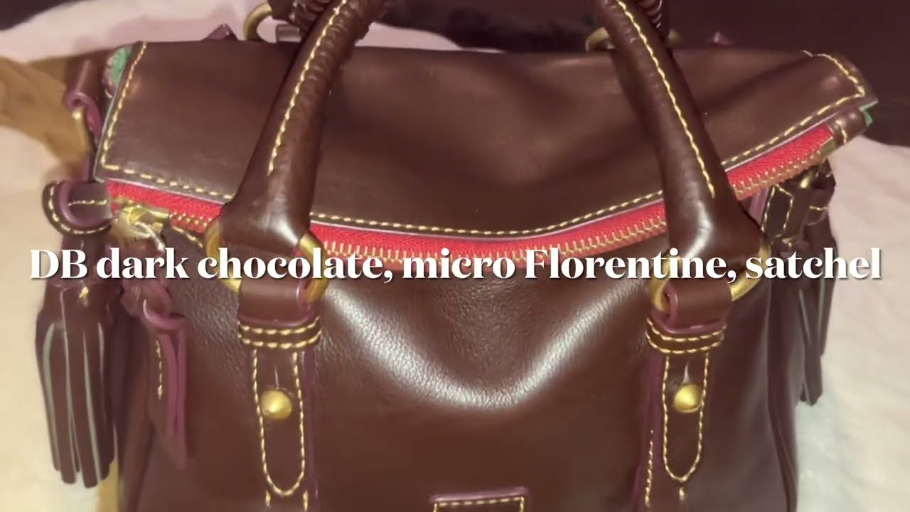 Bag of the Day | DB Florentine Dark Chocolate Micro Satchel