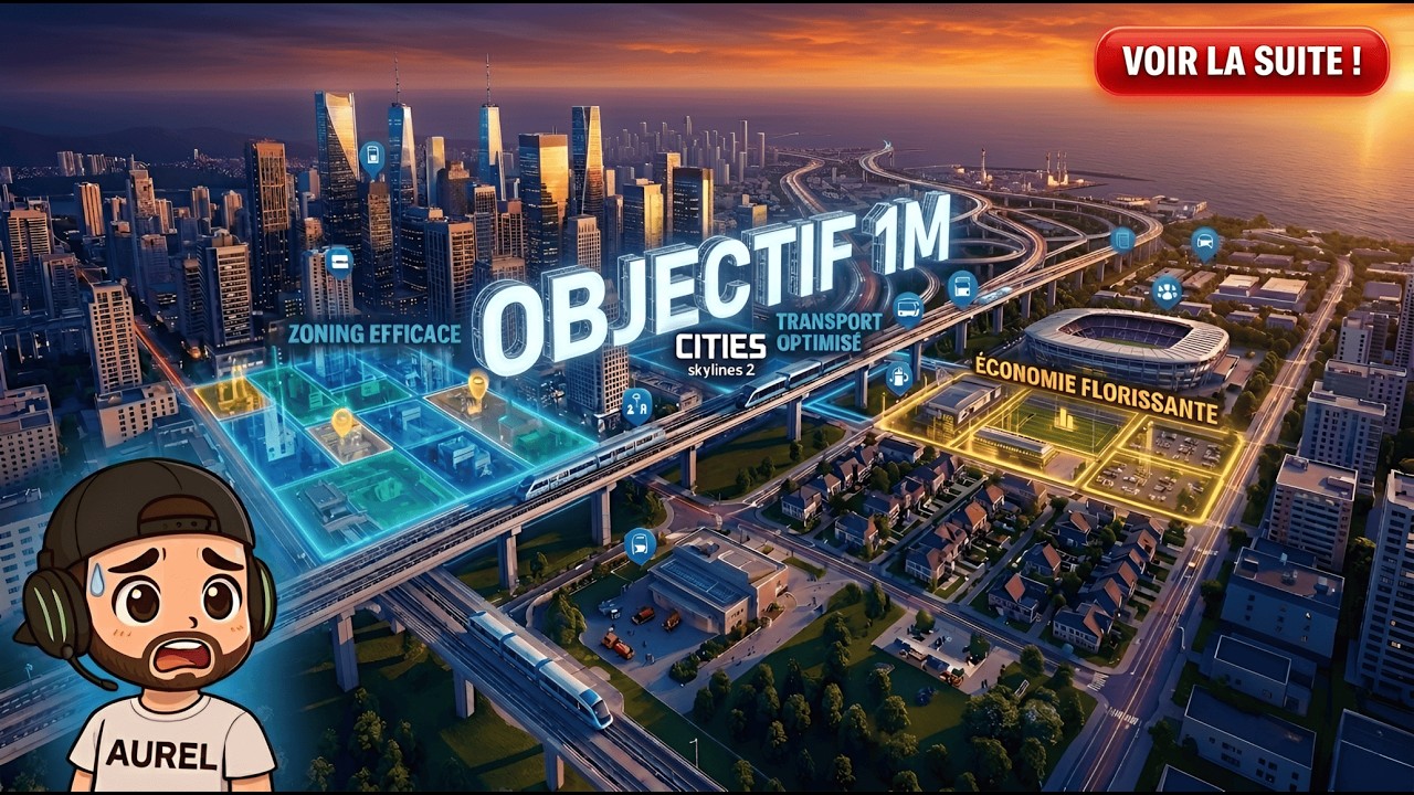 L'EMPIRE : OBJECTIF 1 MILLION ! 🏗️👑 (Cities Skylines 2 - Ep 3)
