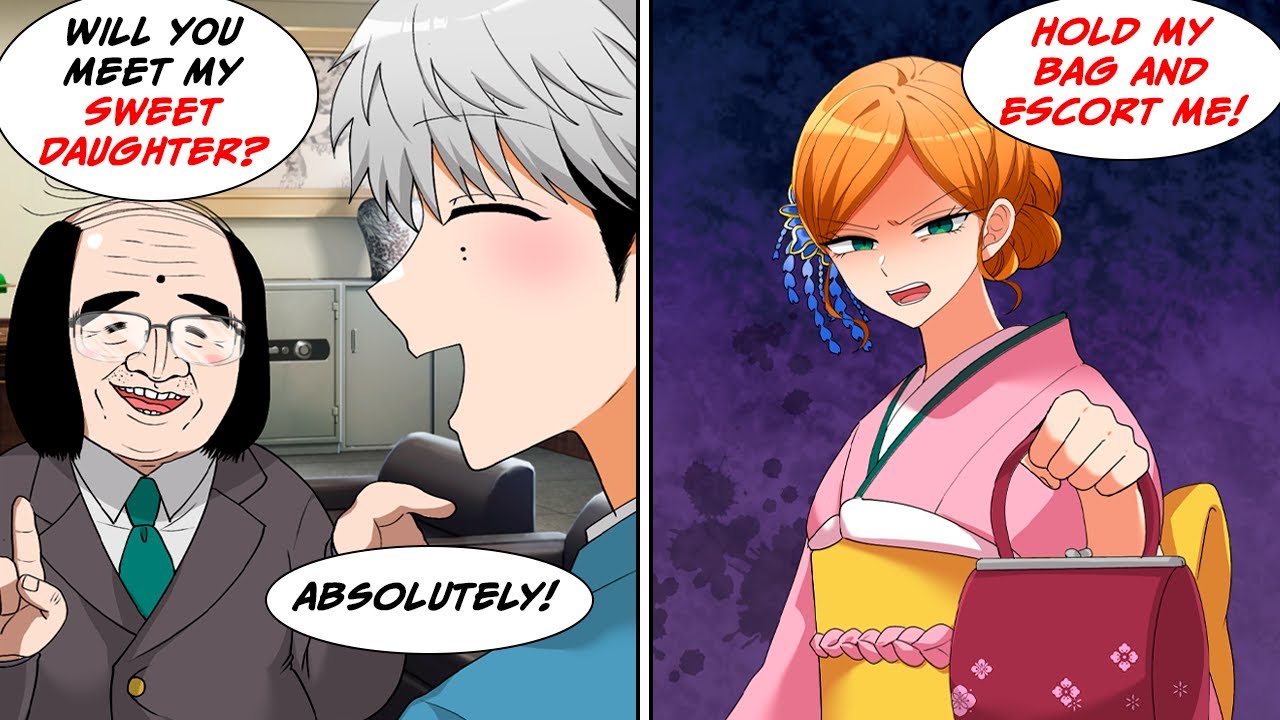 [Manga Dub] I met a client's daughter while she was on her period... She was so rude, so I...