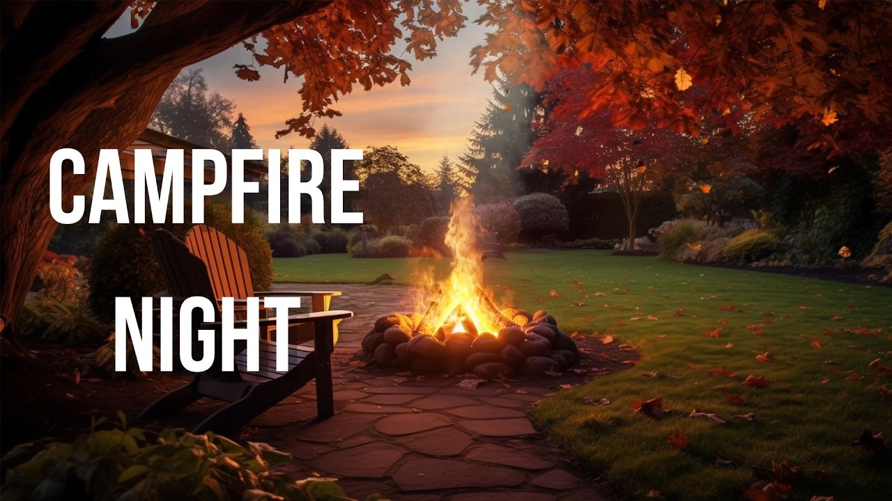 Ambient Frames | Campfire Stillness – Warm Night Ambience