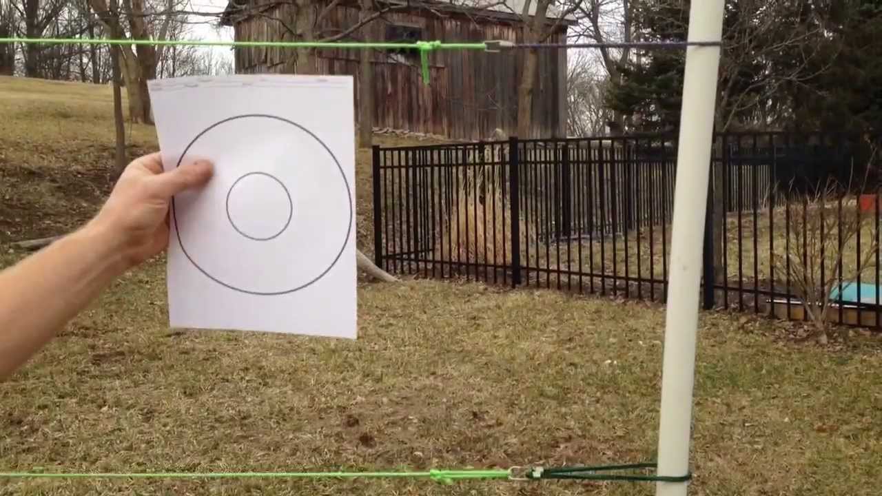How to make a portable target holder. By How-to Bob