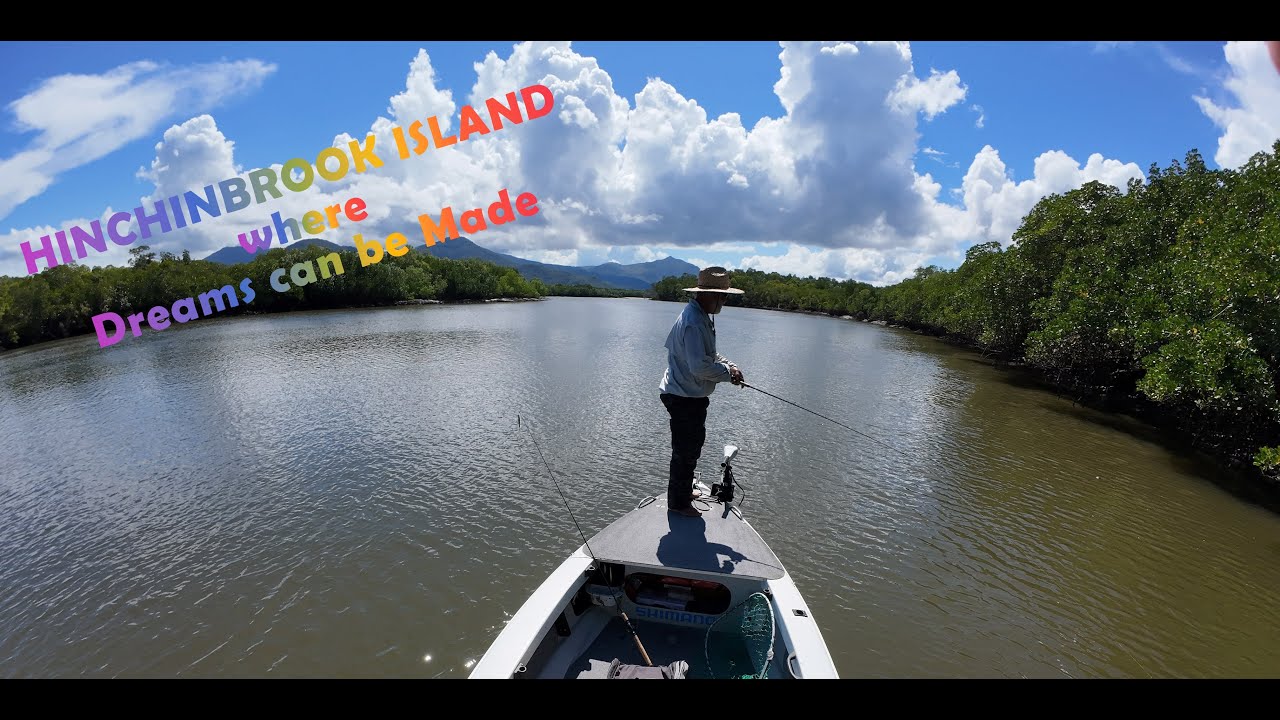 Hottest day I have ever fished Hinchinbrook #Barramundi.