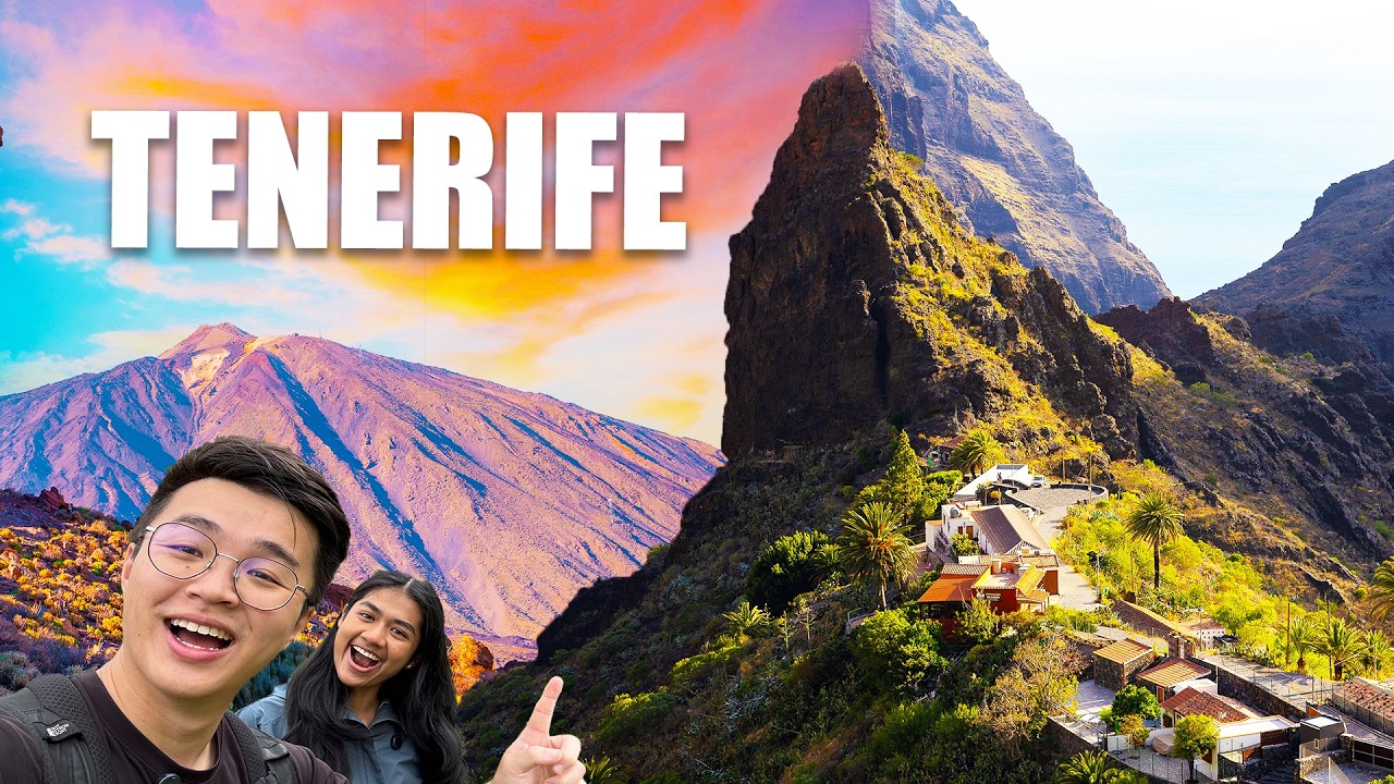Mount Teide and HIDDEN village in Tenerife, Spain (not as expected)