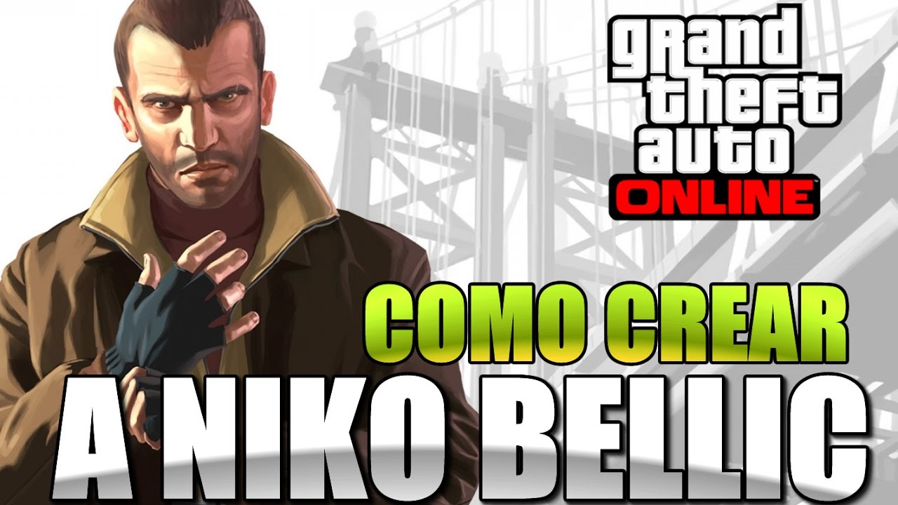 CREA A NIKO BELLIC EN GTA 5 ONLINE - PS4 - LATOR MENTA