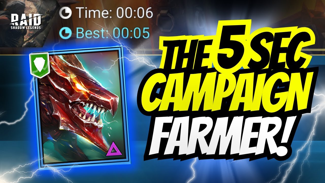 💀 STOP WASTING TIME! Build THIS Campaign Farmer NOW in RAID! ⚔️