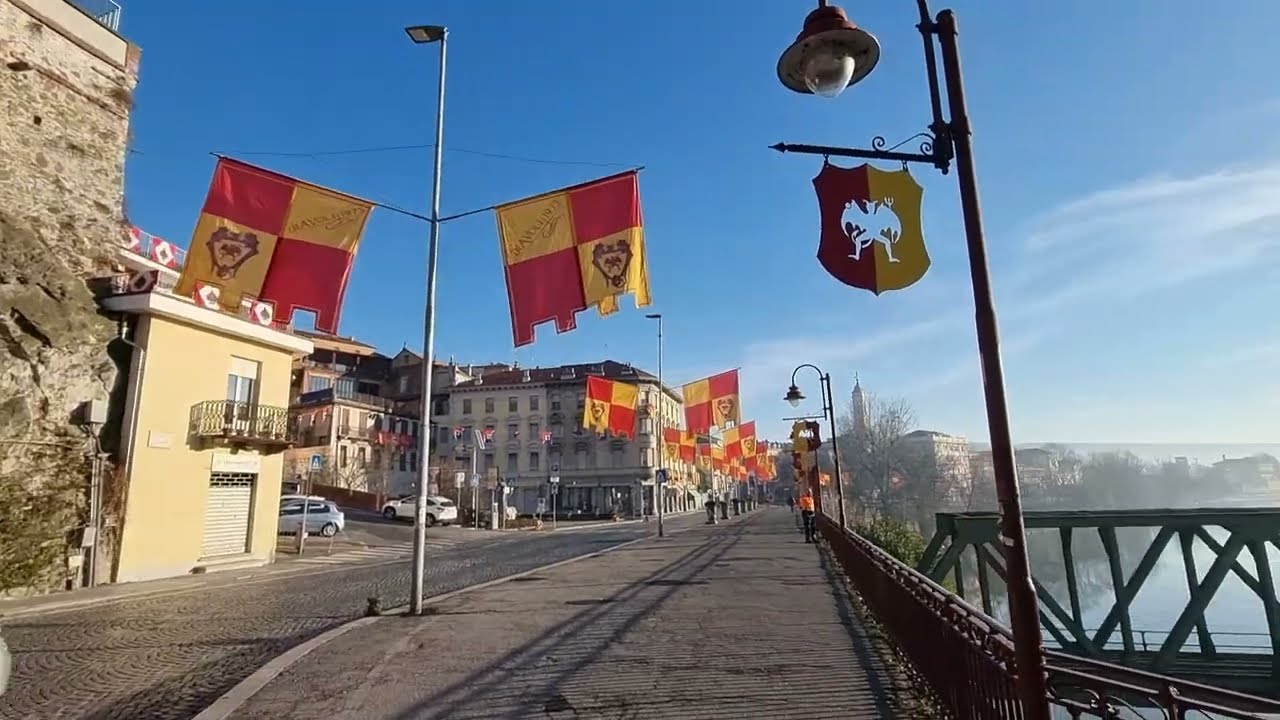 Italia - Ivrea  - ( Preparazione al Carnevale ) 2023