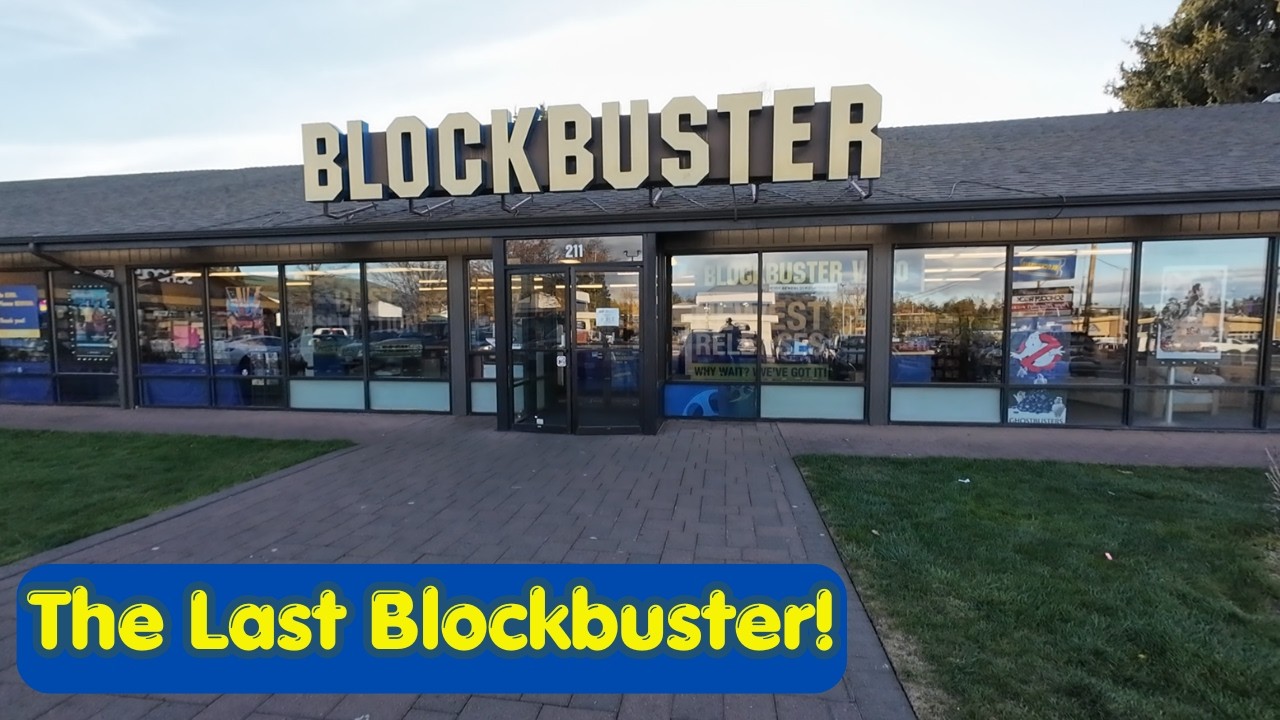 Последний в мире видеопрокат Blockbuster в городе Бенд, штат Орегон! Полный обзор!