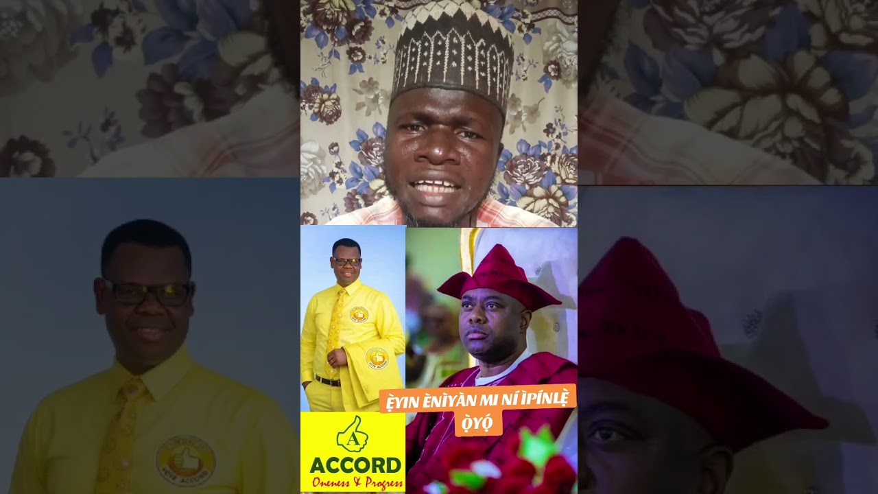 HMMMM!!!Ẹ̀YIN ÈNÌYÀN MI NÍ Ọ̀YỌ́ STATE.Ẹ GBÉ Ọ̀RỌ̀ YÌÍ YẸ WÒ. ỌLỌ́HUN YÓÒ FI ÒPIN SÍ ÌYÀ WA O.