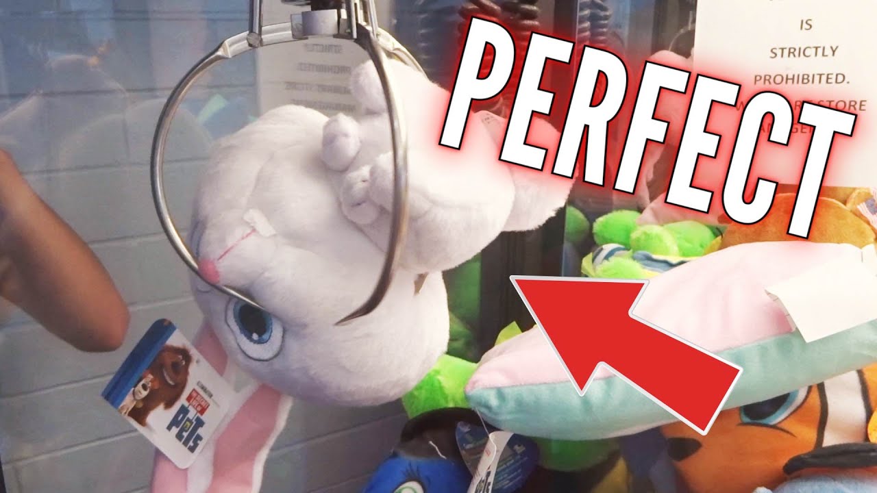 PERFECT CLAW MACHINE WINS AT WALMART! | Arcade Games