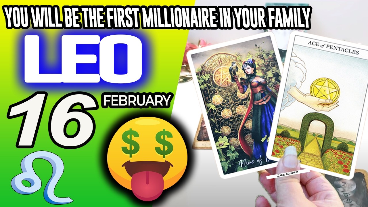 Leo ♌🤑YOU WILL BE THE FIRST MILLIONAIRE IN YOUR FAMILY💰 horoscope for today FEBRUARY 16 2026 ♌ #leo
