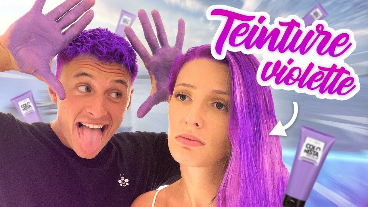 ON SE TEINT LES CHEVEUX EN VIOLET 🍆 #8