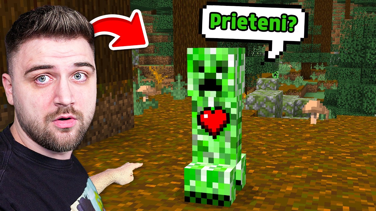 VORBESC cu MOBII in Minecraft...