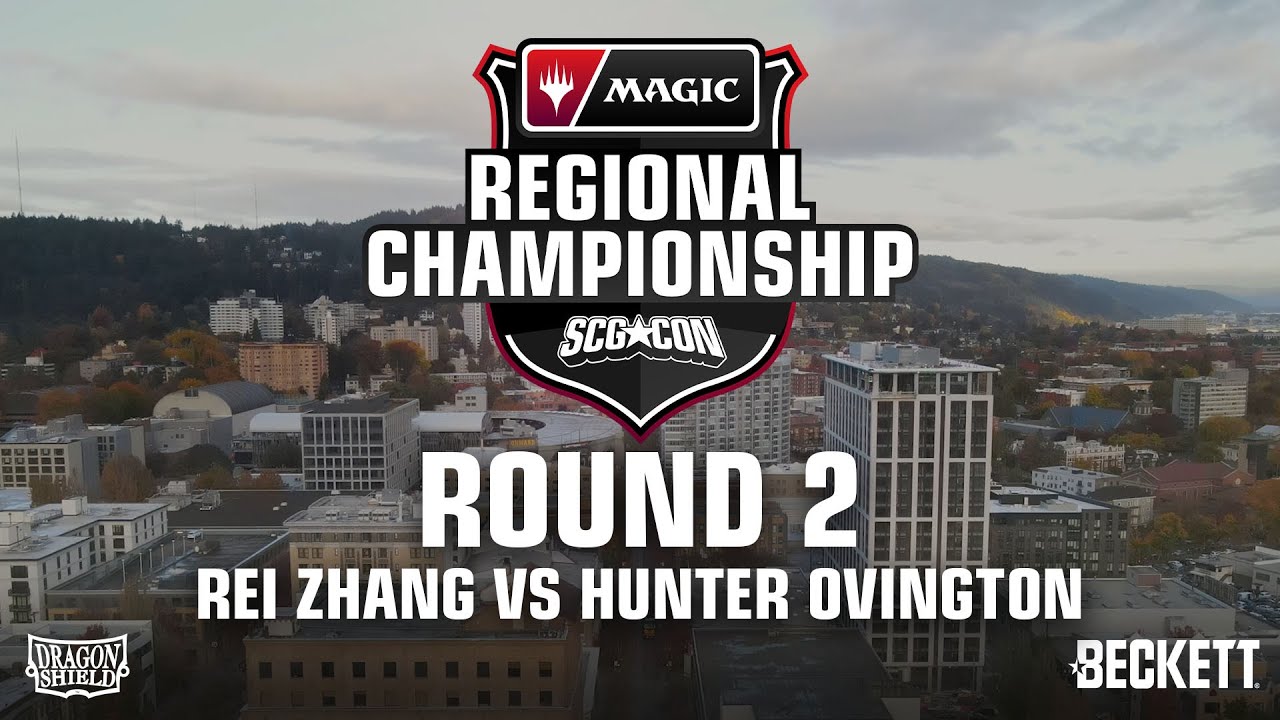Rei Zhang vs Hunter Ovington | Round 2 | MTG Modern Regional Championship Portland, OR