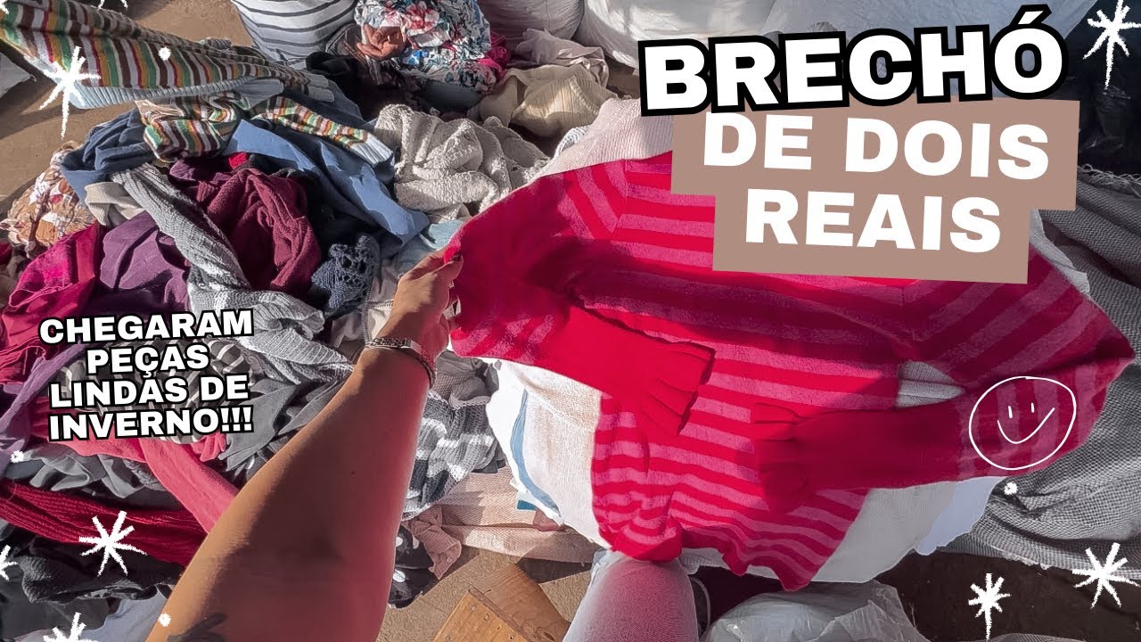 BRECHÓ DE R$2 | EM BRECHÓS COMIGO | BRECHÓ DA SUZI | peças maravilhosas de inverno por dois reais