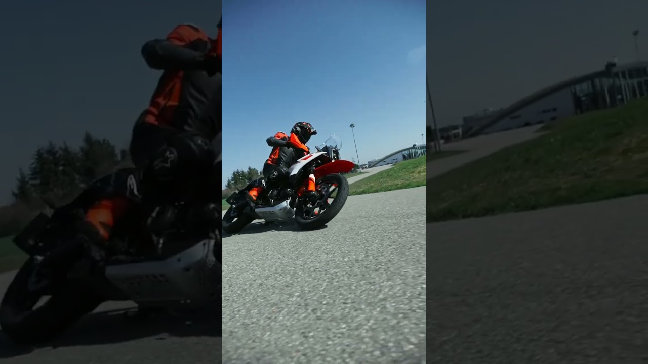 Sliding the KTM 390 ADVENTURE X