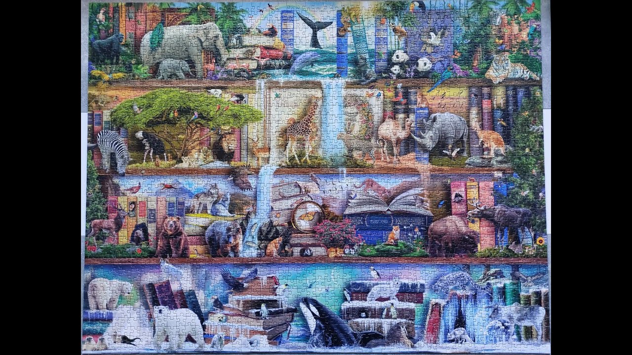 Die großartige Tierwelt in 2.000 Teilen