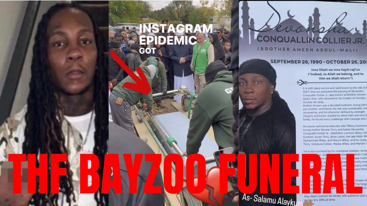 Сегодня в сеть попали кадры похорон члена OTF Bayzoo.