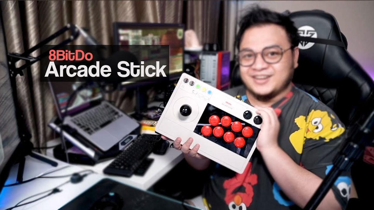 FITUR LENGKAP - WIRELESS ?? | 8BitDo Arcade Stick Unboxing & Review