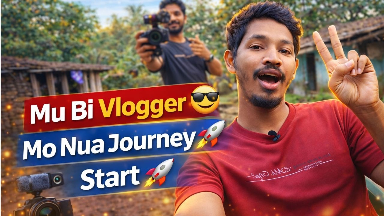 My First Vlog 😍 | BapibhoiVlogs Journey Start 🚀