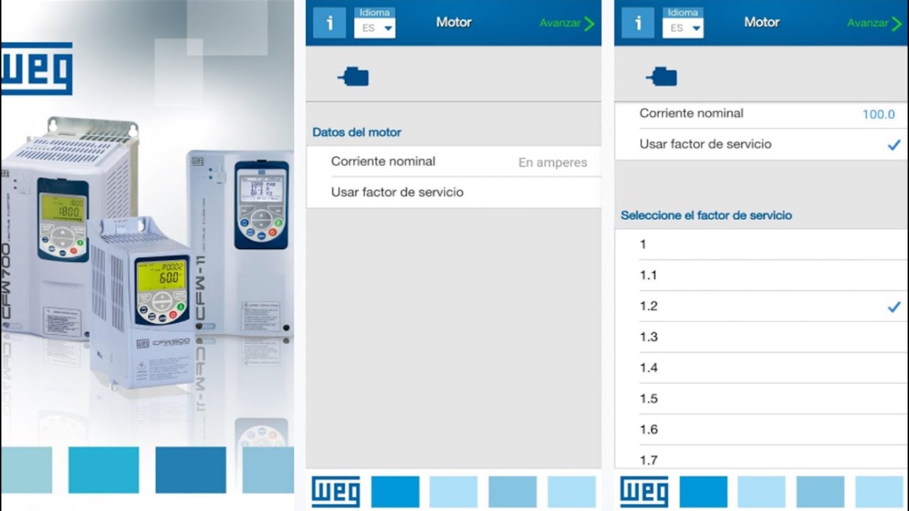 WEGbinar 4 Dimensionamiento y selección de variadores de velocidad