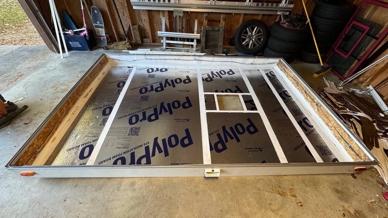 Palomino pop up roof repair, from destroyed to brand new!  