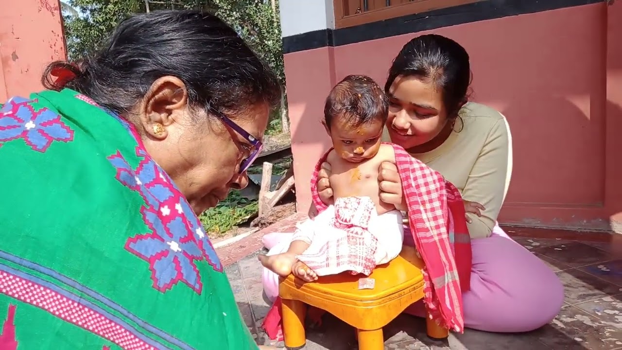 আমার ভাতিজার প্রথম মুখে ভাত অনুষ্ঠান
