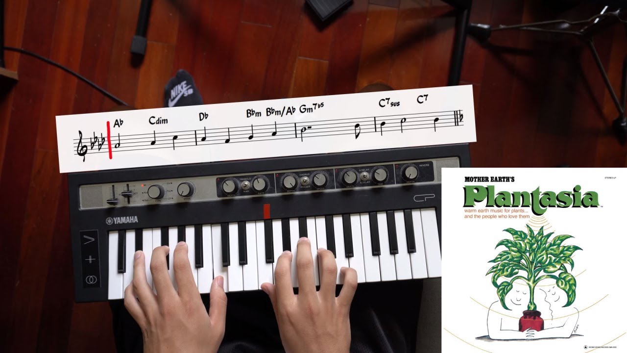 Plantasia (Mort Garson) Simple Arrangement + Sheet Music