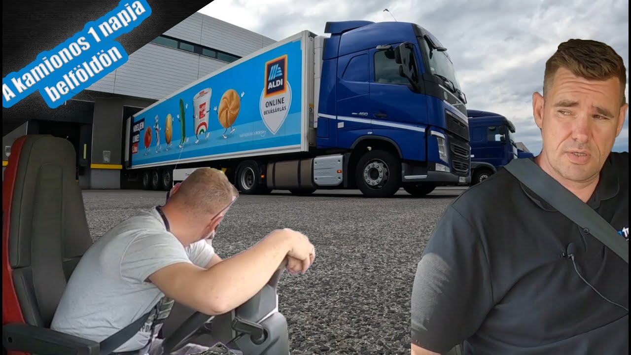 A kamionos 1 napja belföldön - ALDI - WSZL