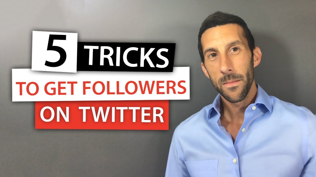 5 Tricks to Get More Followers on Twitter