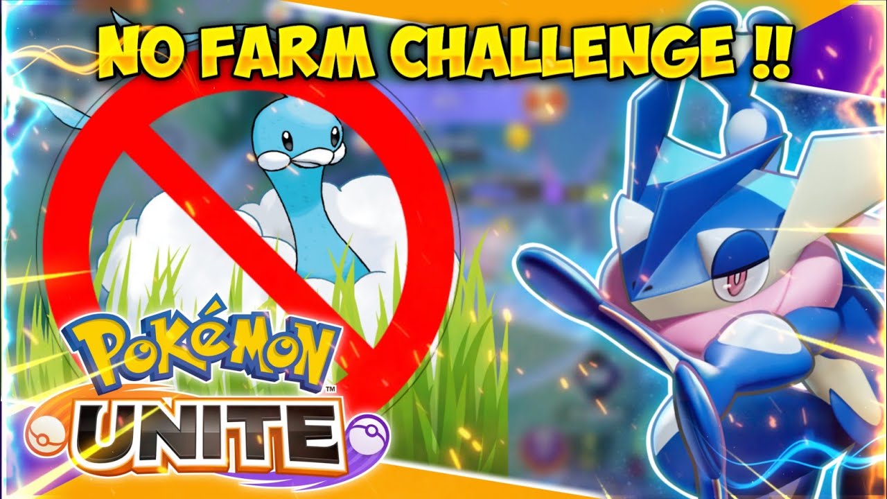 No Farm Challenge in Pokemon Unite🔥|Pokemon Unite Hindi Gameplay|Pokemon Unite Challenges|