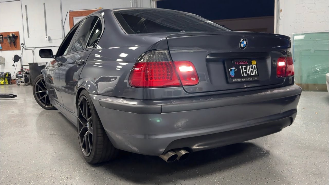 Instalando un tubo de escape con válvula en un BMW e46 👀