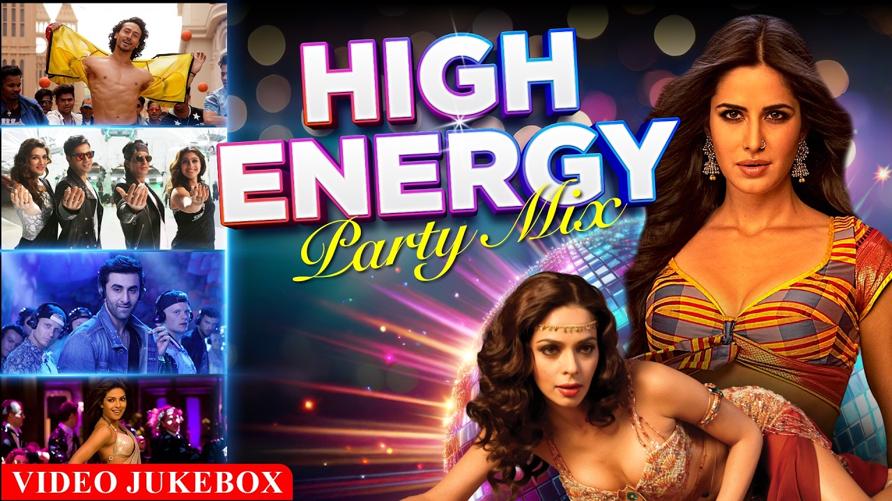 High Energy Party Mix - Party Jukebox | Chikni Chameli, Param Sundari, Beedi | Bollywood Party Songs
