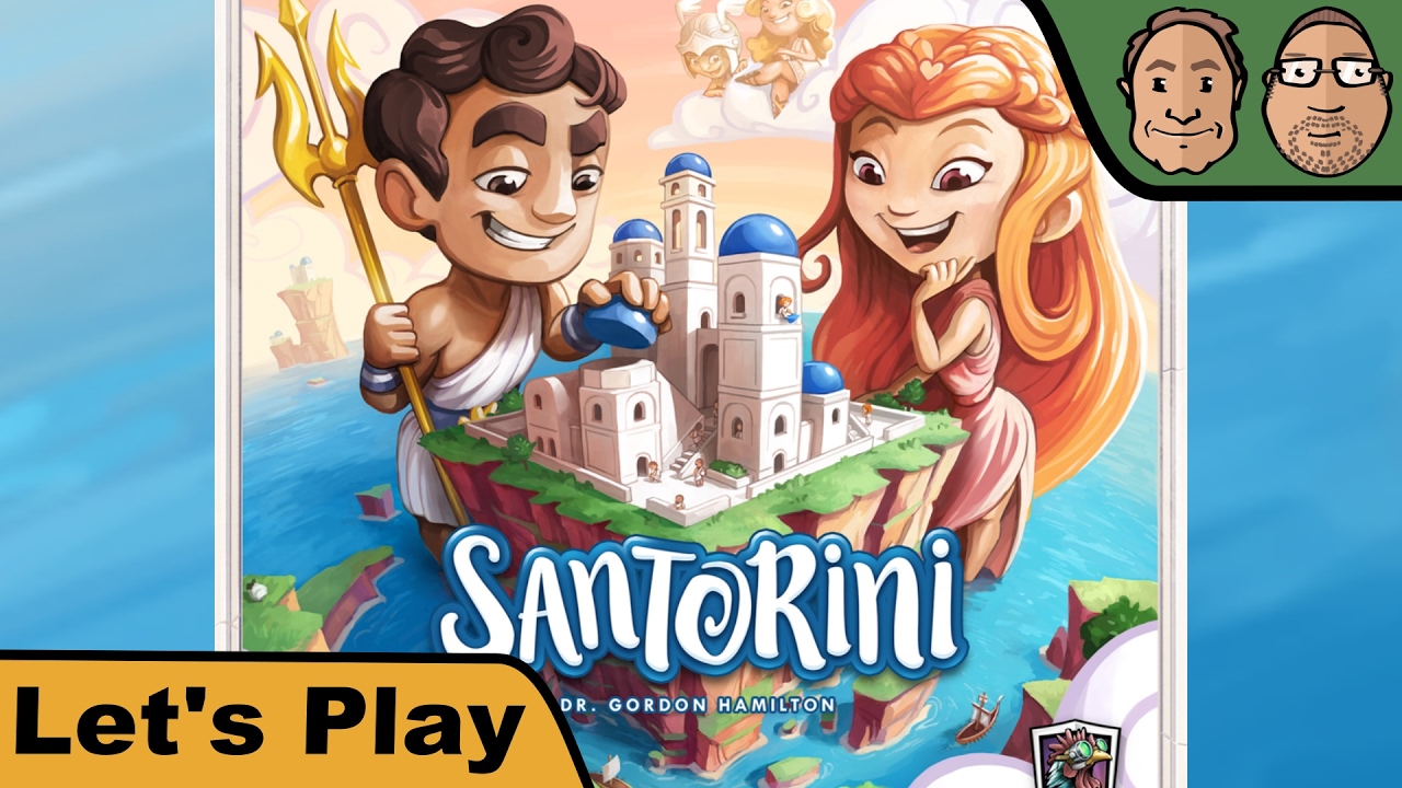 Santorini - Brettspiel - Let's Play mit Alex & Peat