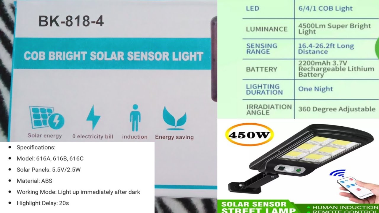 unboxing from lazada Cob Bright Solar Sensor Light