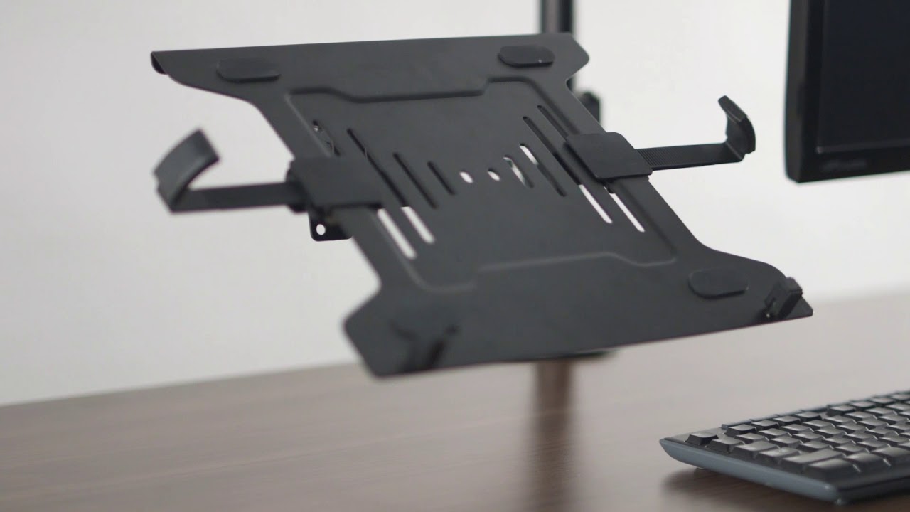 STAND-V102C   Monitor + Laptop Desk Mount by VIVO