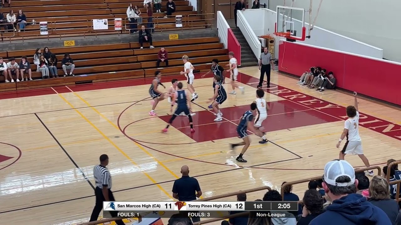 San Marcos High (CA) vs Torrey Pines High (CA) Boys Varsity Basketball on December 3, 2025