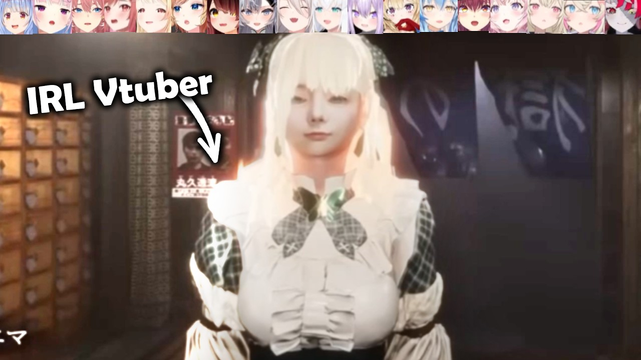 Hololive Girls Reaction To Meeting Vtuber IRL (RE: The Bathhouse)