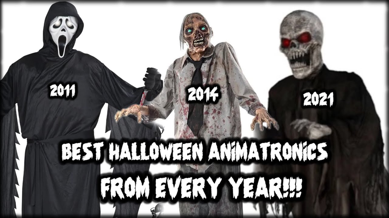 What Is The BEST Halloween Animatronic FROM EVERY YEAR? | 2005-2026
