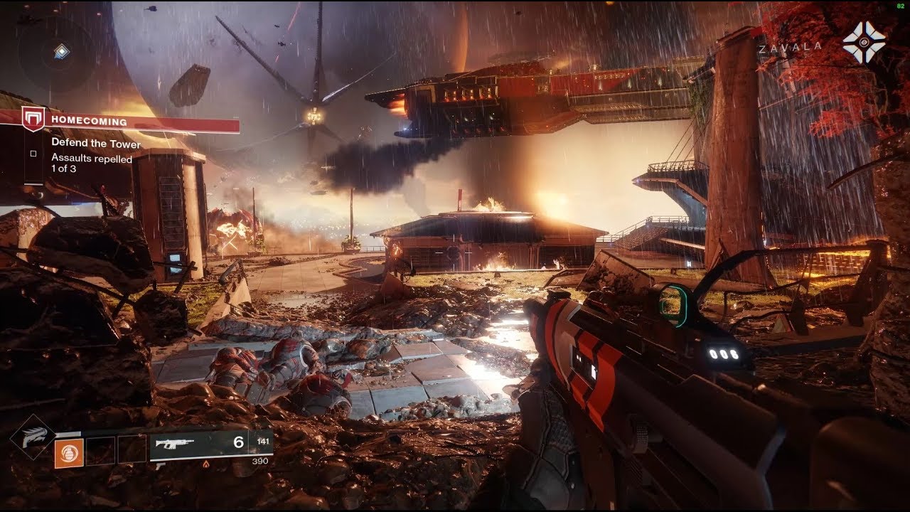 GTX 1060 6GB + i5 7500 - Destiny 2 [Max Settings/1080p] (with FPS Counter)