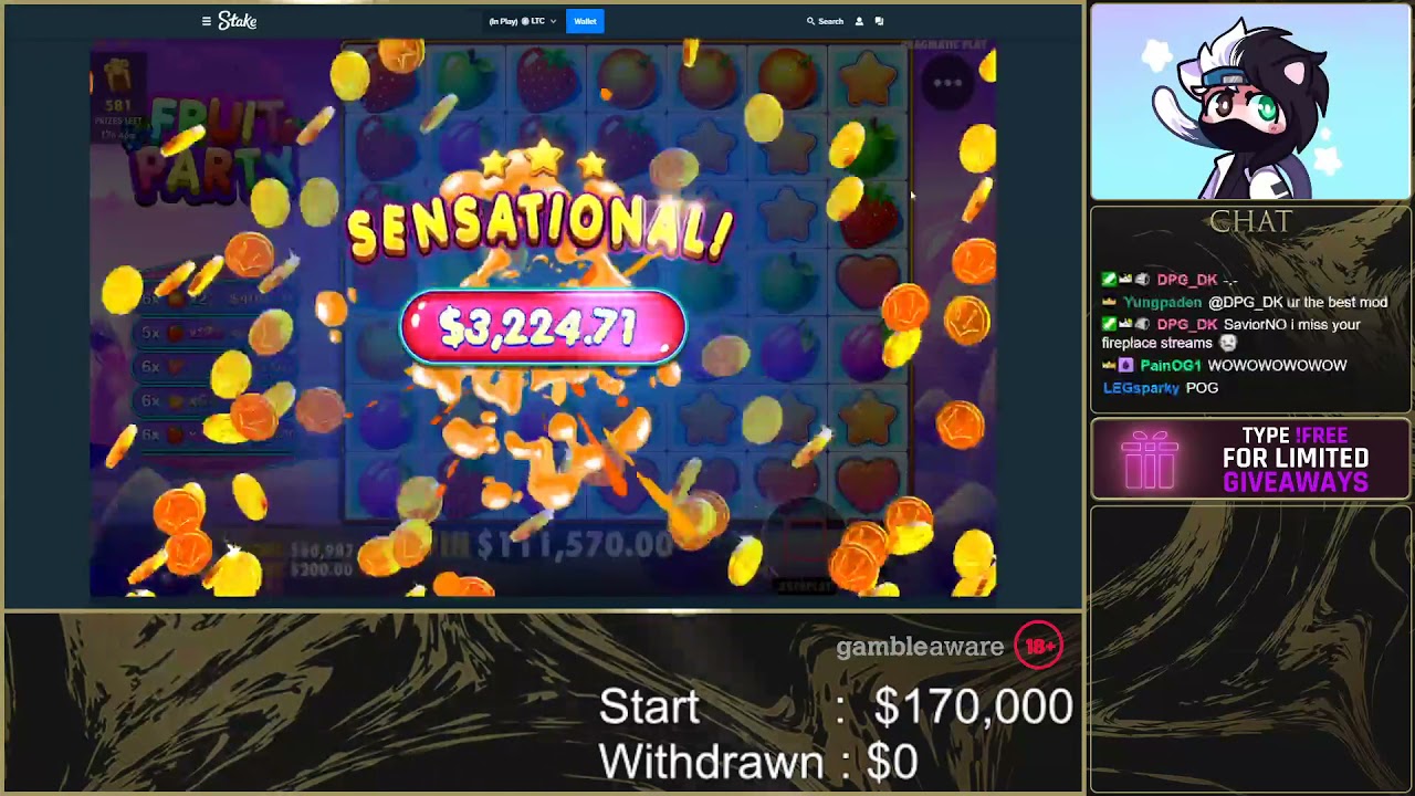 ProdigyDDK INSANE COMEBACK l 110k WIN on Fruit Party