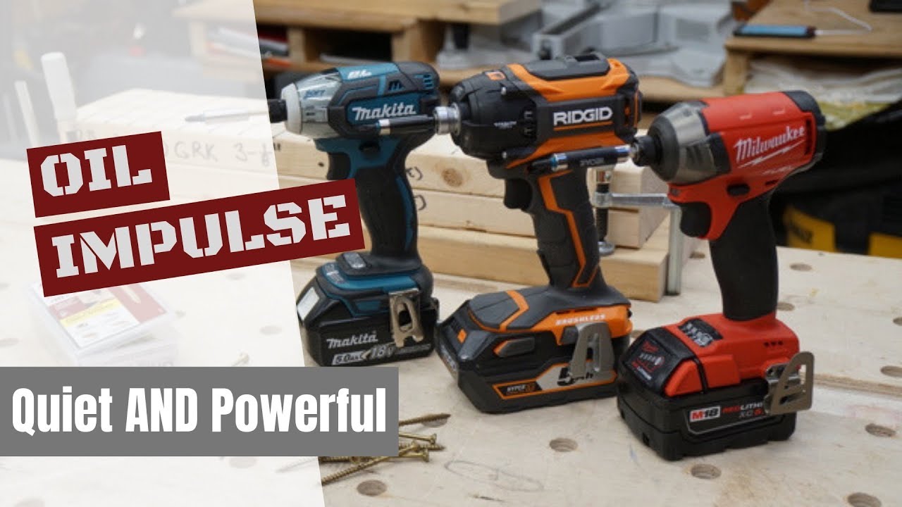 Best Hydraulic Oil Impulse Impact Driver - Head-to-Head