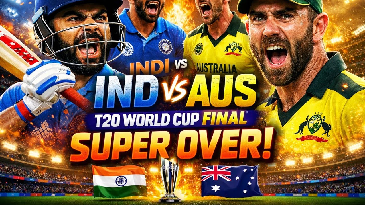Ind Vs Aus T20 World Cup Final | Highlights | Can India Win ?